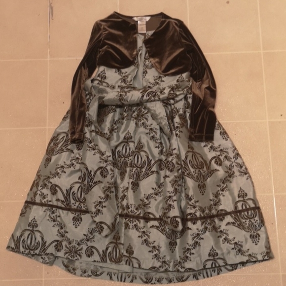 Dress with Shrug - Picture 1 of 5